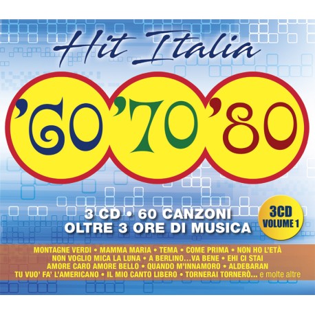 AA.VV. -Hit Italia 60,70,80 Vol.1 - CD