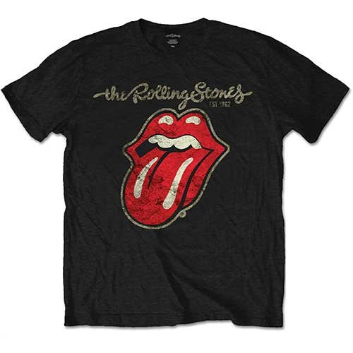 F4NT4STIC Sweatshirt 'The Rolling Stones Plastered Tongue Washed' in