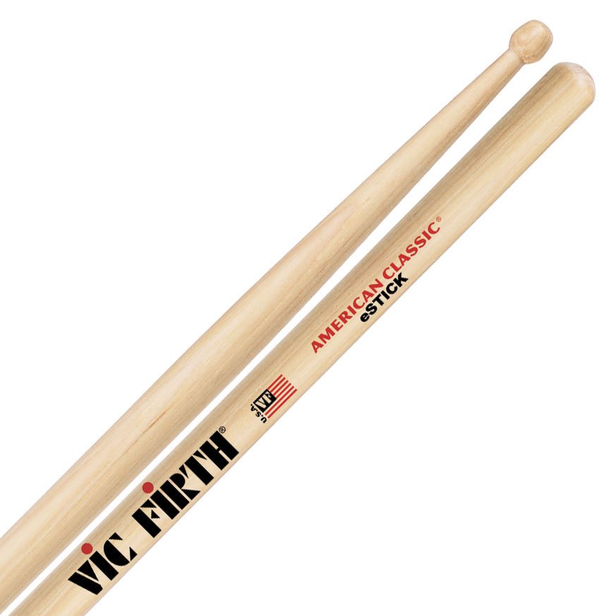 B.VF.8DN - Bacchette Per Batteria VIC FIRTH 8DN Jazz American Classic Hickory Punta Nylon.1.1.37.gp.1955 - Foto 11