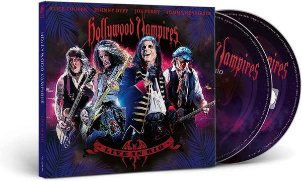 HOLLYWOOD VAMPIRES - LIVE IN RIO (CD + DVD) - CD