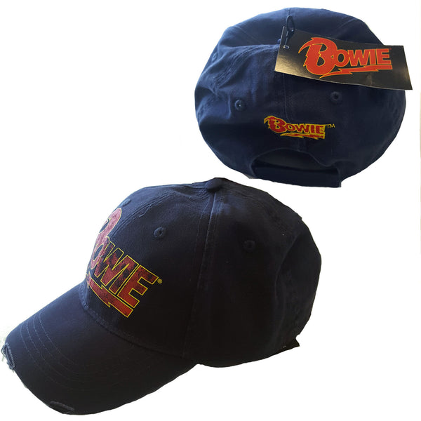 CAPPELLO BASEBALL DAVID BOWIE - FLASH LOGO