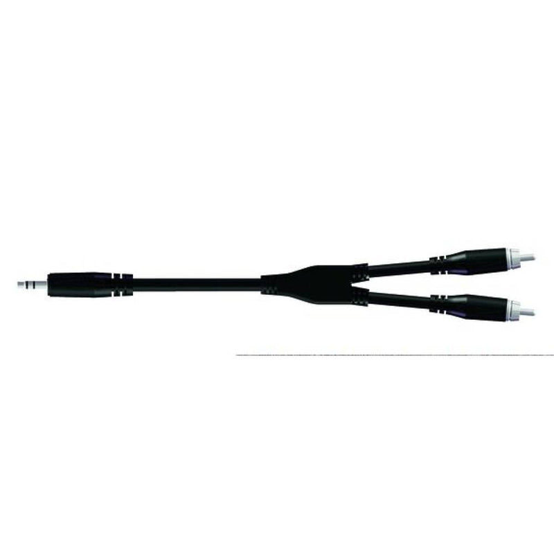 CAVO PROEL jack S tereo Ø 3.5 mm - 2 x spina RCA 3MT