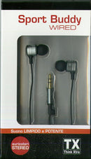 Auricolari TX  - Sport Buddy Wired -Con microfono