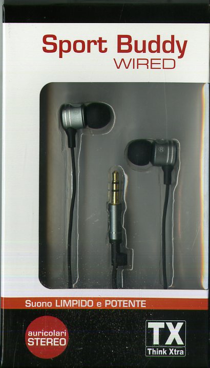 Auricolari TX  - Sport Buddy Wired -Con microfono