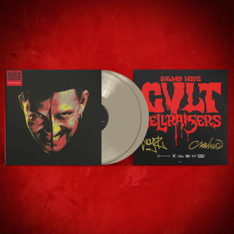 SALMO NOYZ - CVLT – HELLRAISERS - 2LP GOLD AUTOGRAFATO - LP