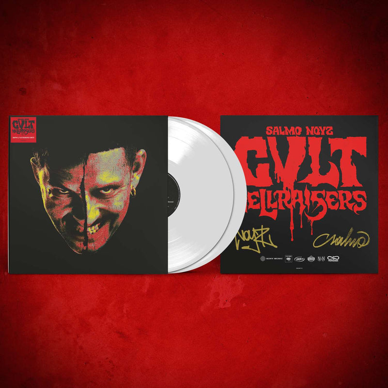 SALMO NOYZ - CVLT – HELLRAISERS - 2LP WHITE AUTOGRAFATO - LP