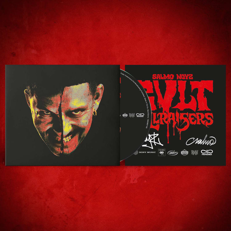 SALMO NOYZ - CVLT – HELLRAISERS – CD AUTOGRAFATO - CD