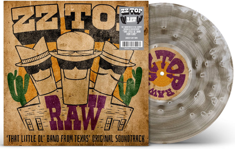 ZZ TOP - RAW ('THAT LITTLE OL' BAND FROM TEXAS) Vinile Grigio - LP