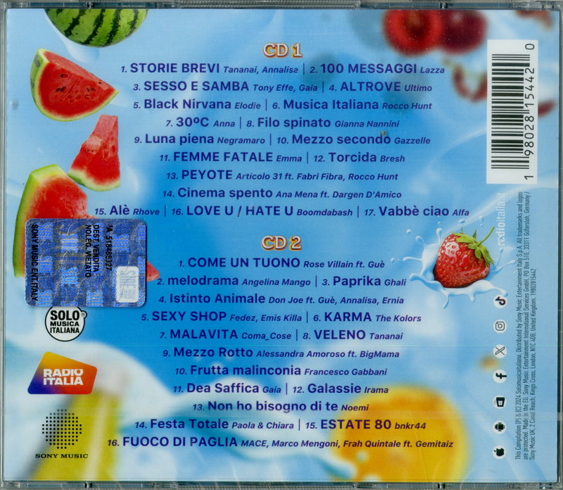 AA.VV. - RADIO ITALIA SUMMER HITS 2024 - CD