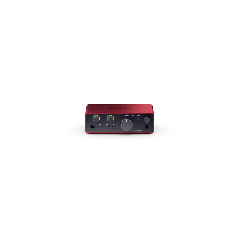 INTERFACCIA AUDIO FOCUSRITE SCARLETT SCARLETT SOLO 4th GEN