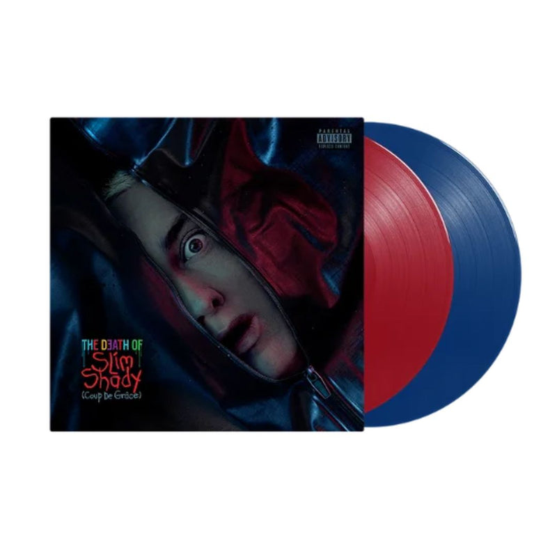 EMINEM - THE DEATH OF SLIM SHADY (COUP DE GRACE) 2LP RED & BLUE OPAQUE VINYL LTD. ED. - LP