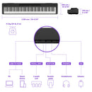 PIANOFORTE DIGITALE YAMAHA P145B