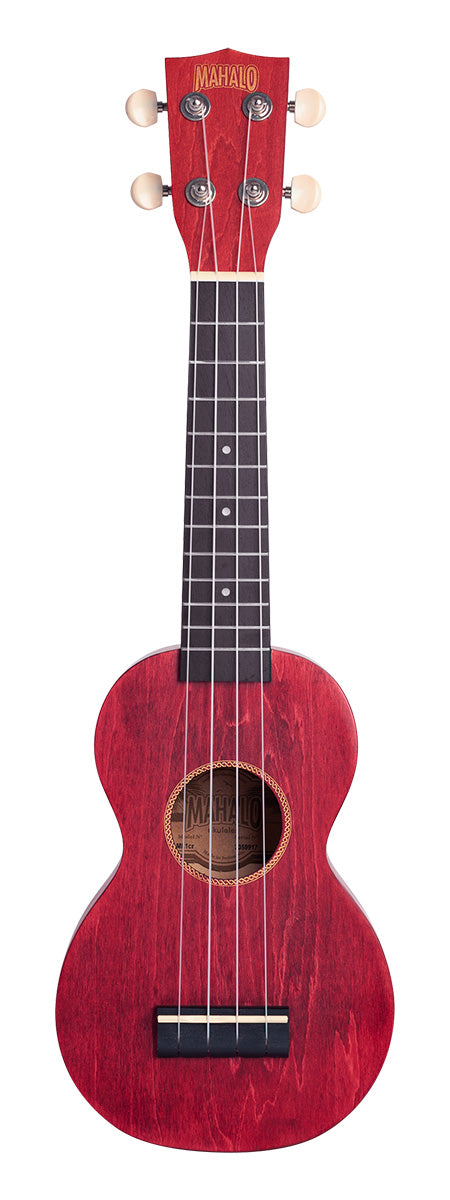 UKULELE SOPRANO MAHALO ISLAND SERIES - CHERRY RED