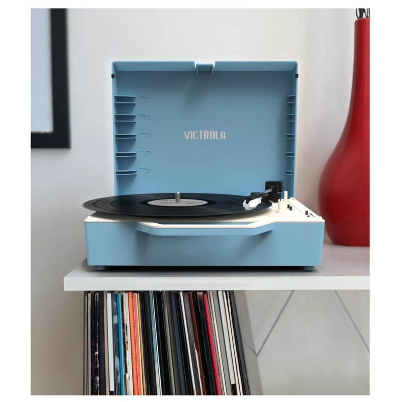 GIRADISCHI VICTROLA RE-SPIN BLUE BLUETOOTH