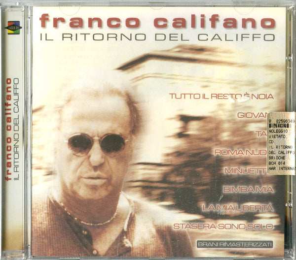 Franco Califano - Il Ritorno Del Califfo - CD