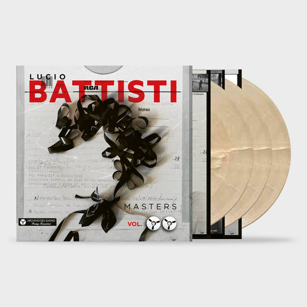 BATTISTI LUCIO - MASTERS VOL. 2 - 180GR TRANSPARENT WHITE VINYL - LP