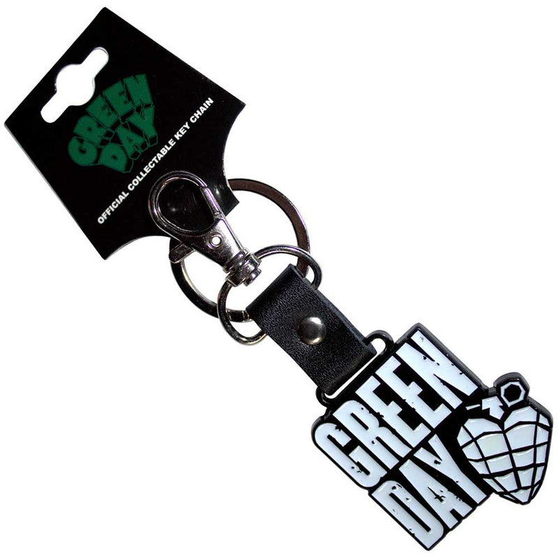 Green Day - Stacked Logo & Grenade - PORTACHIAVI