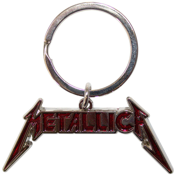 Metallica - Bright Red Logo - PORTACHIAVI