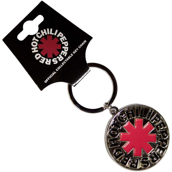 Red Hot Chili Peppers - Asterisk Logo Silver -  PORTACHIAVI