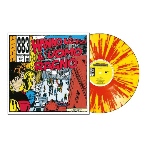 883 - Hanno Ucciso L'Uomo Ragno (1992) (180 Gr. Vinyl Splatter Giallo, Rosso) - LP