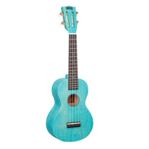 UKULELE MAHALO CONCERTO SERIE ISLAND AQUA BLUE + BORSA