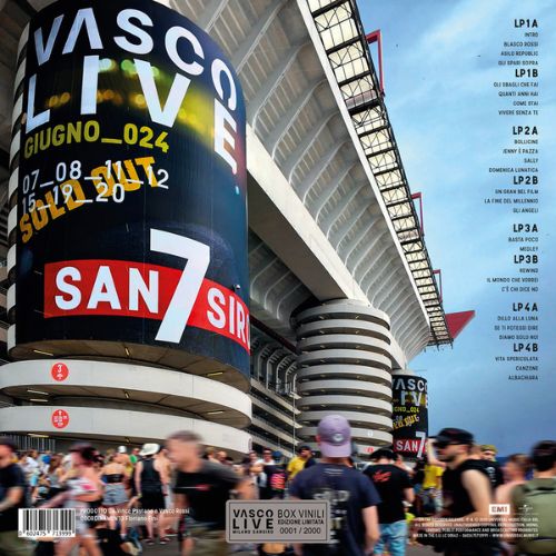 Rossi Vasco - Vasco Live Milano Sansiro (Box 4Lp) - LP