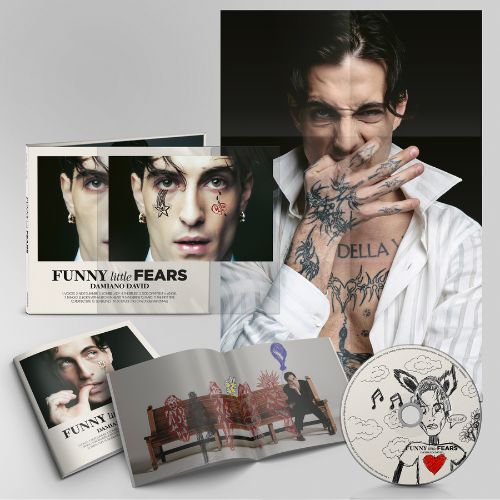 David Damiano - Funny Little Fears - Deluxe Cd: Single Disc In Softpack With 2 Booklets + Poster - CD