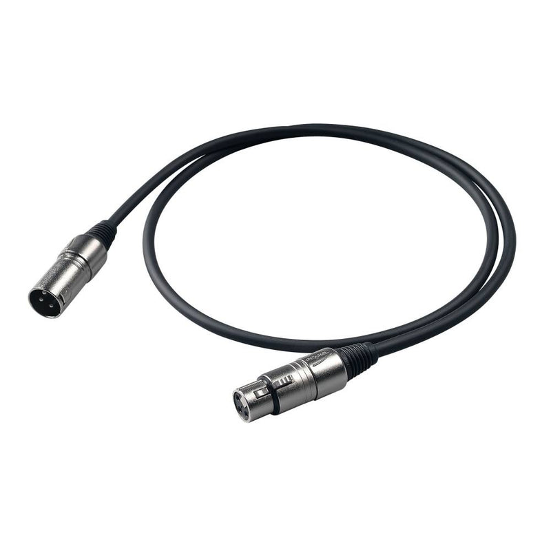 CAVO MICROFONICO  XLRM/XLRF - PROEL BULK250LU15 - 15MT