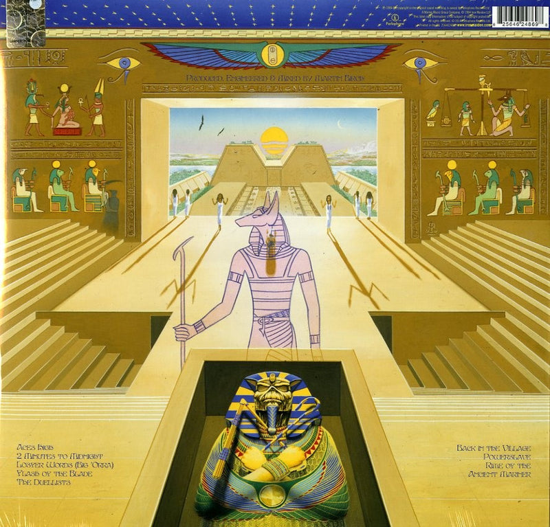 IRON MAIDEN - POWERSLAVE (Remaster) - LP