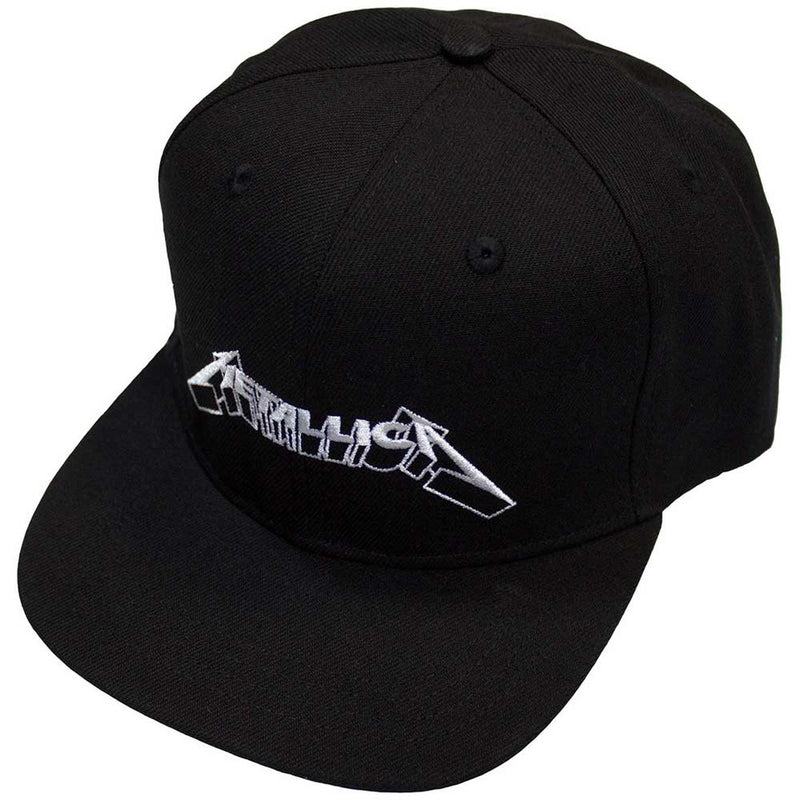 CAPPELLO BASEBALL METALLICA - 3D Logo (Black)