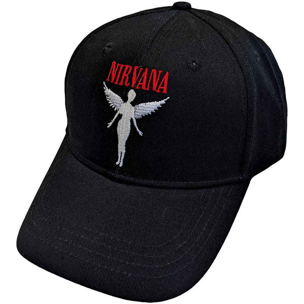CAPPELLO BASEBALL NERO NIRVANA - Angelic (Black)