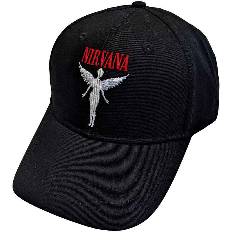 CAPPELLO BASEBALL NERO NIRVANA - Angelic (Black)