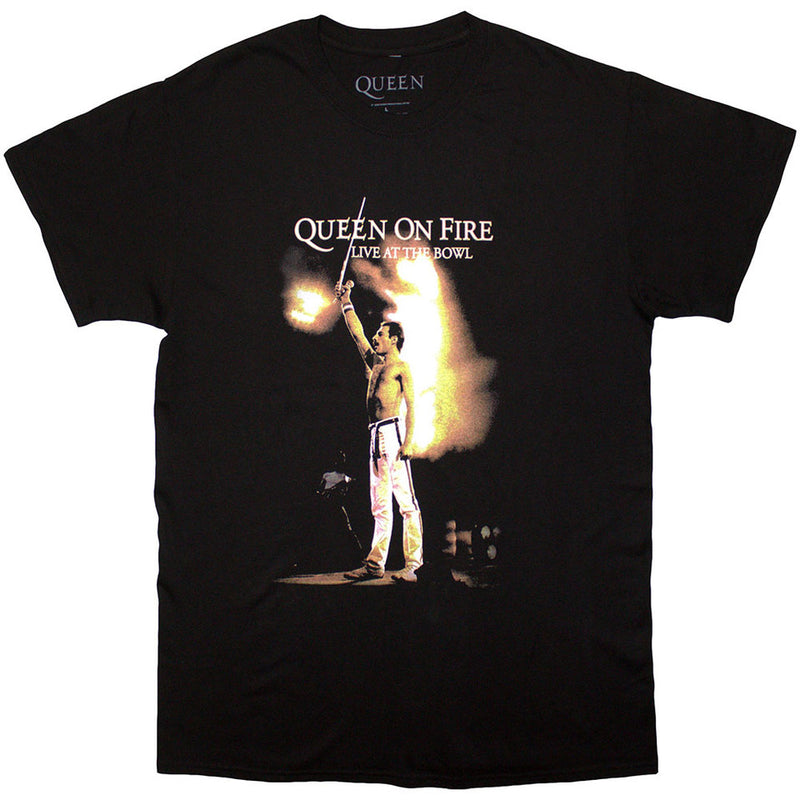 QUEEN - Live At The Bowl (Black) - T-SHIRT