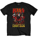KISS - Love Gun Glow (Black) - T-SHIRT