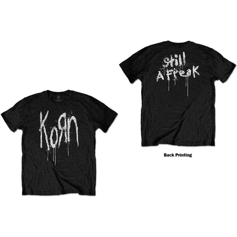 KORN - Freak (Black) (Back Print) - T-SHIRT