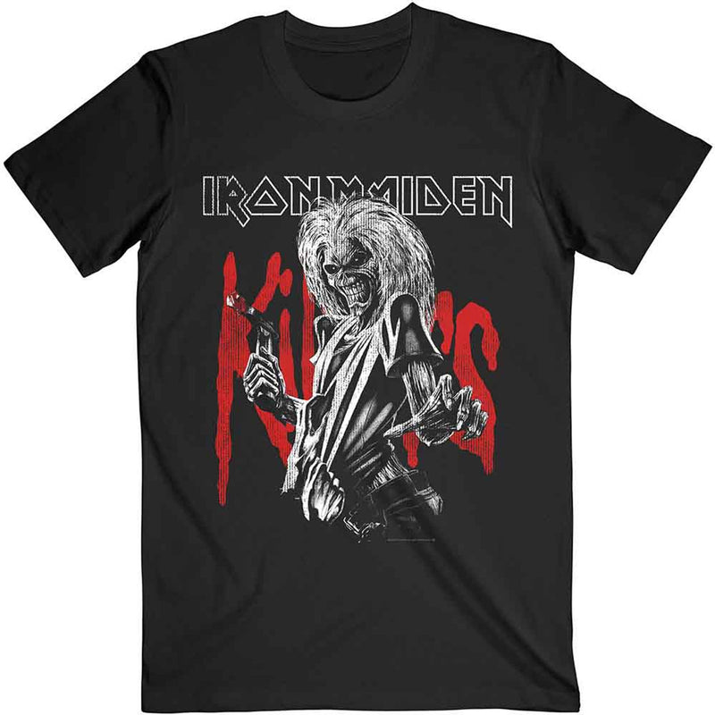 IRON MAIDEN -   Killers Eddie Large Graphic Distress (Black) - T-SHIRT
