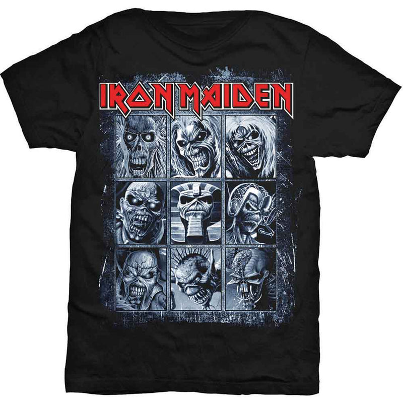 IRON MAIDEN -  Nine Eddies (Black) - T-SHIRT