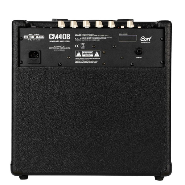 AMPLIFICATORE PER BASSO CORT - CM40B EU