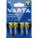 Batteria VARTA LR6 - Longlife Power AA alta intensità di energia blister da 4 pz