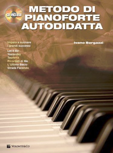 BORGAZZI - METODO PIANOFORTE AUTODIDATTA + CD