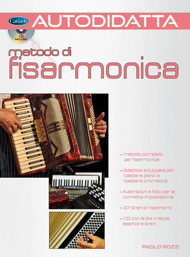 METODO DI FISARMONICA AUTODIDATTA + CD