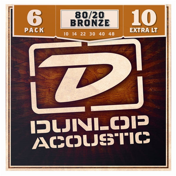 CORDE DUNLOP CHIT. ACUSTICA DAB1048 AG BRS EXTRA