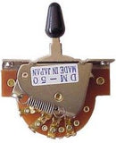 SELETTORE SCOPERTO 5 POSIZIONI CONTATTI IN ORO HOSCO