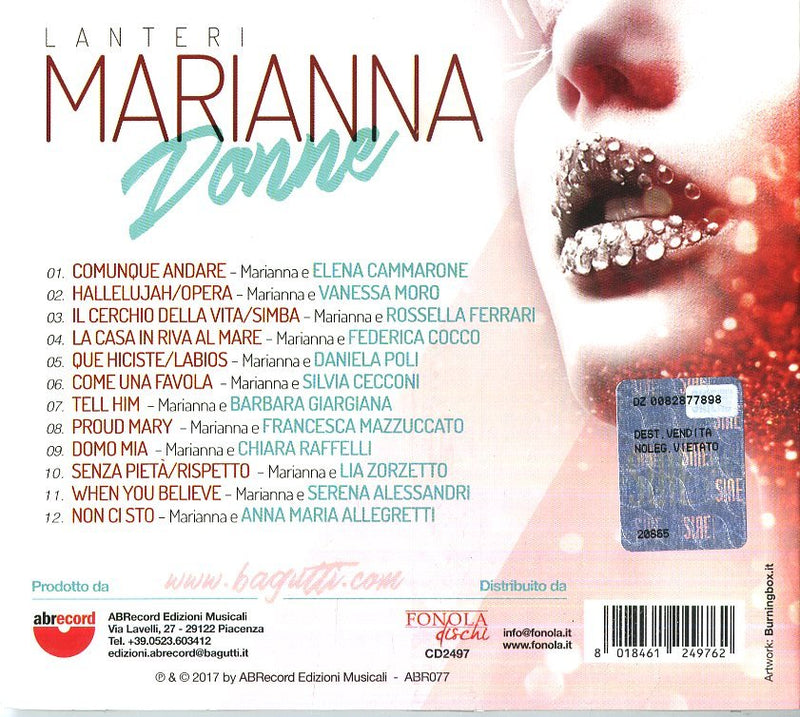 MARIANNA LANTERI  - DONNE