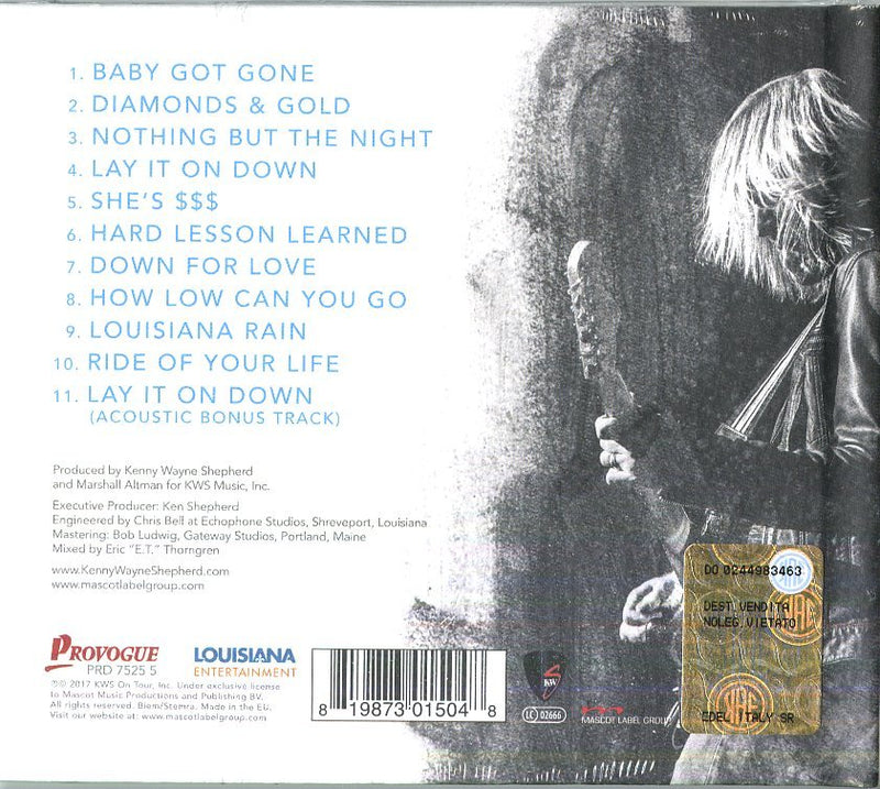 KENNY WAYNE SHEPHERD BAMD - LAY IT ON DOWN - LTD.ED.