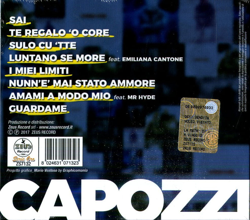 GIANLUCA CAPOZZI - LA META' DI UN VIAGGIO