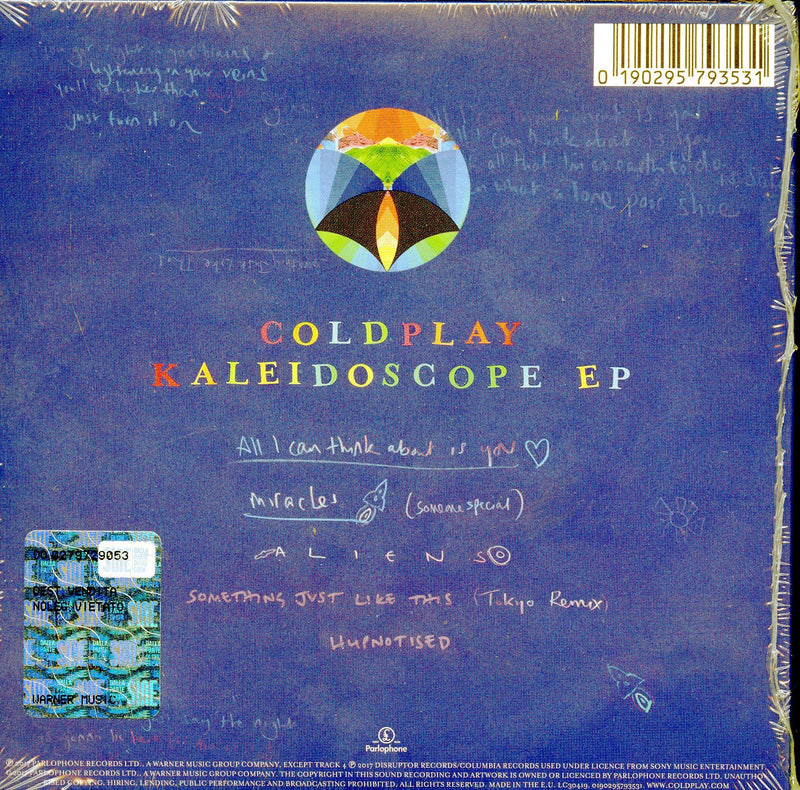 COLDPLAY - KALEIDOSCOPE EP