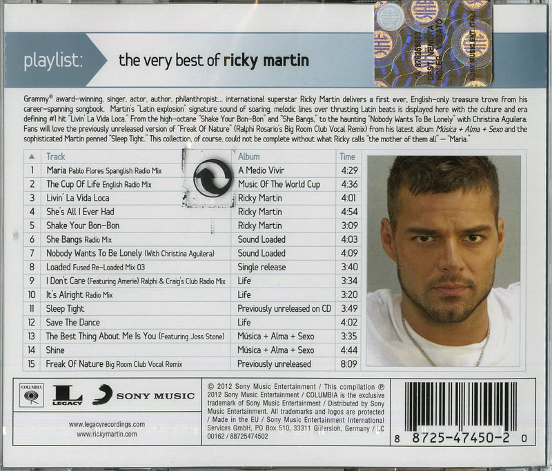 Ricky Martin - Playlist: The Very Best Of Ricky Martin