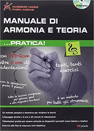 VARINI - MANUALE DI ARMONIA E TEORIA PRATICA +DVD