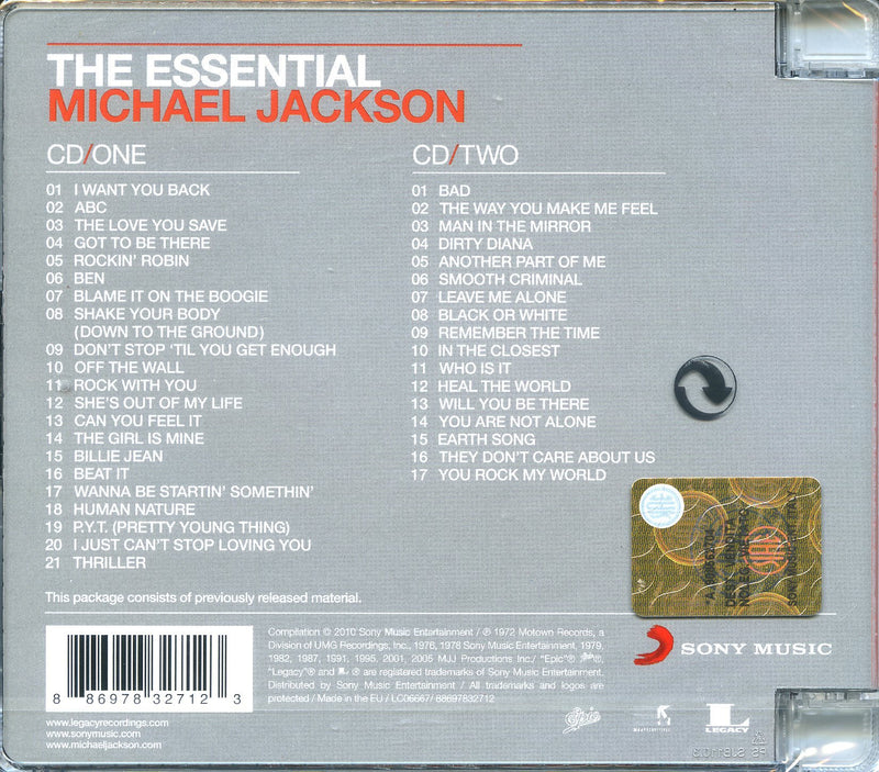 Michael Jackson - The Essential (2 Cd)